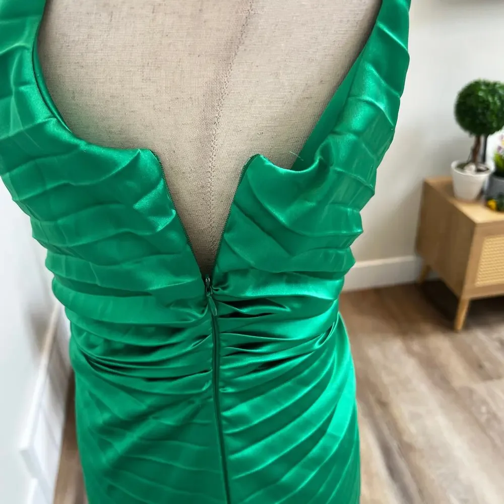 DELFI COLLECTIVE Women's Leah Dress Size M In Green - Picture 6 of 11